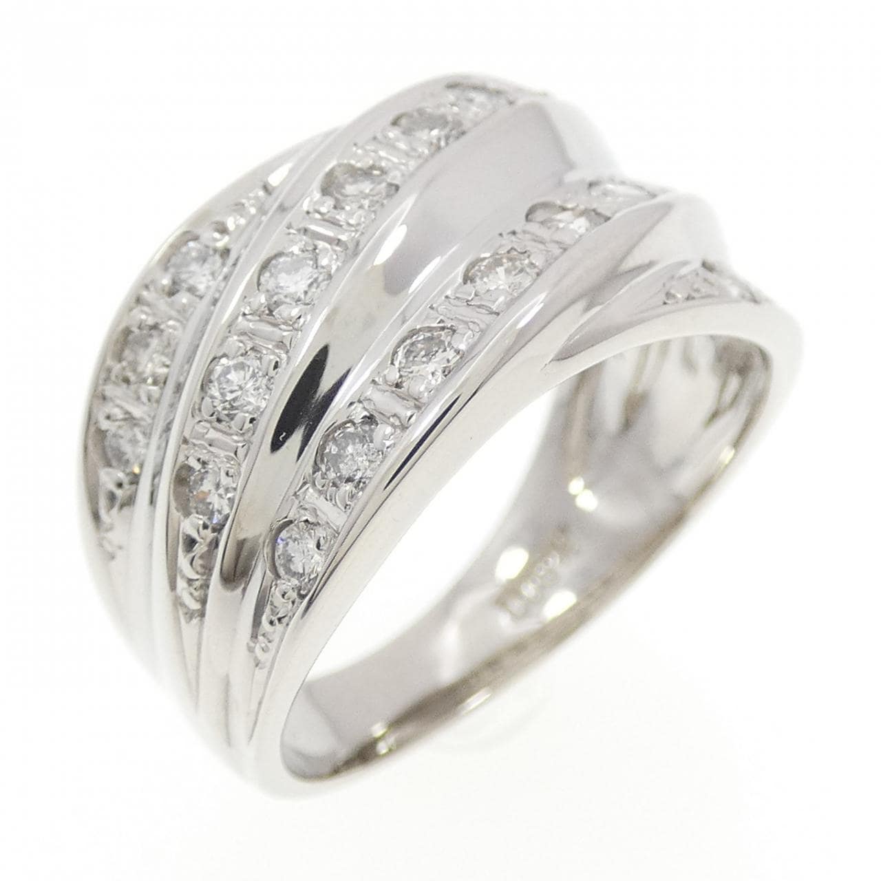 PT900 ダイヤモンド リング 0.50CT