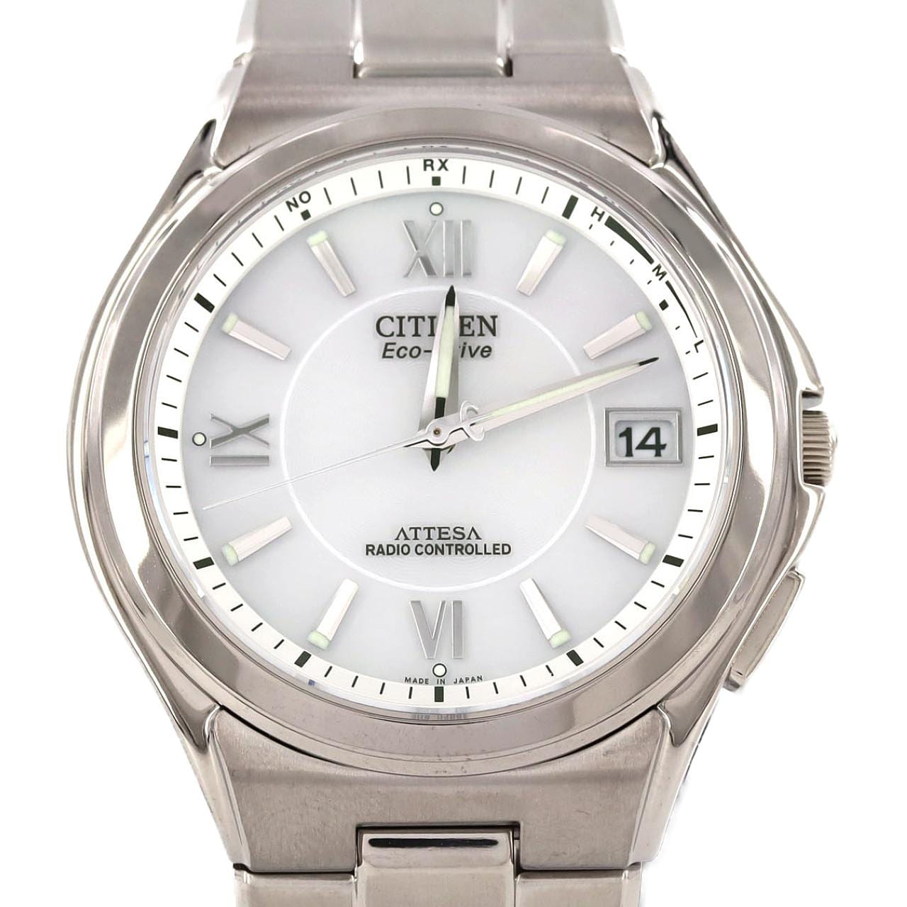 シチズン アテッサ H110-T011331/ATD53-2842 TI ソーラークォーツ