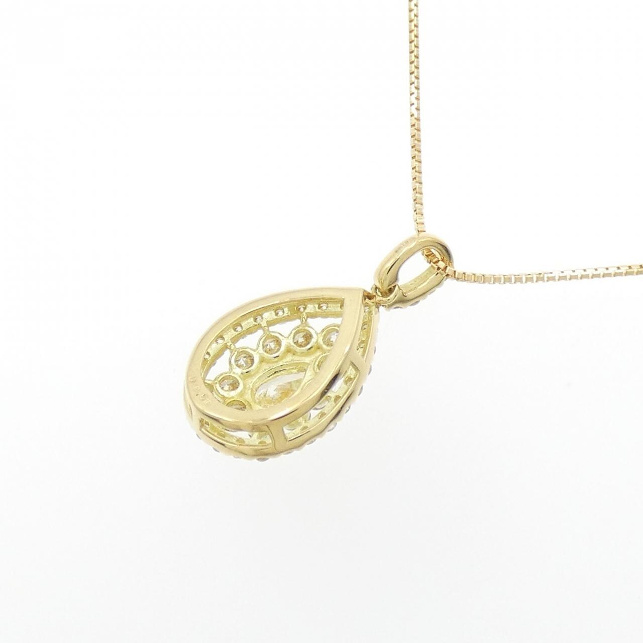 【新品】K18YG ダイヤモンド ネックレス 0.50CT