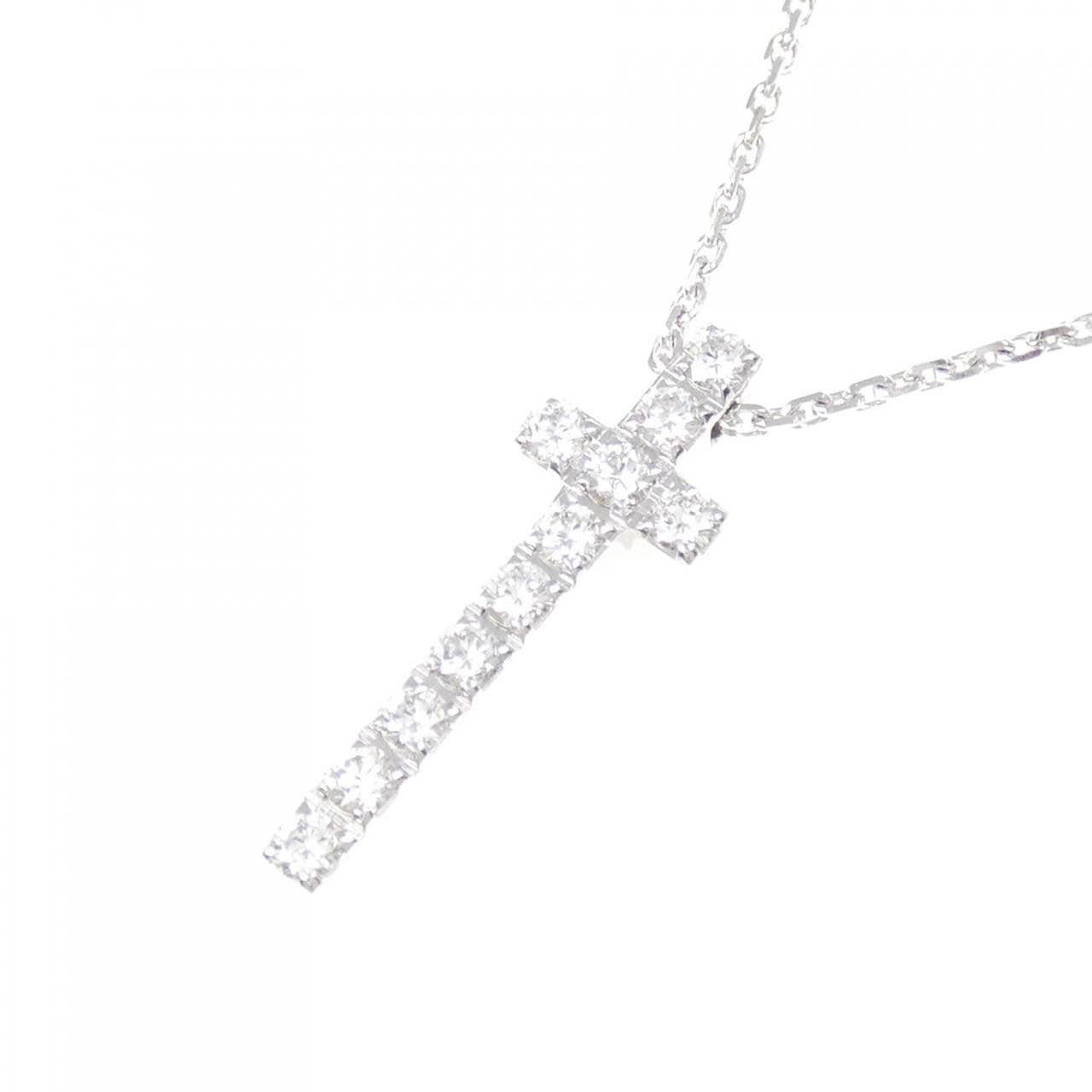 ピアジェ クロス ダイヤモンド ネックレス