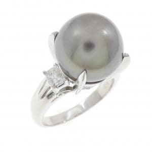 PT900 黒蝶パール リング 11.7mm