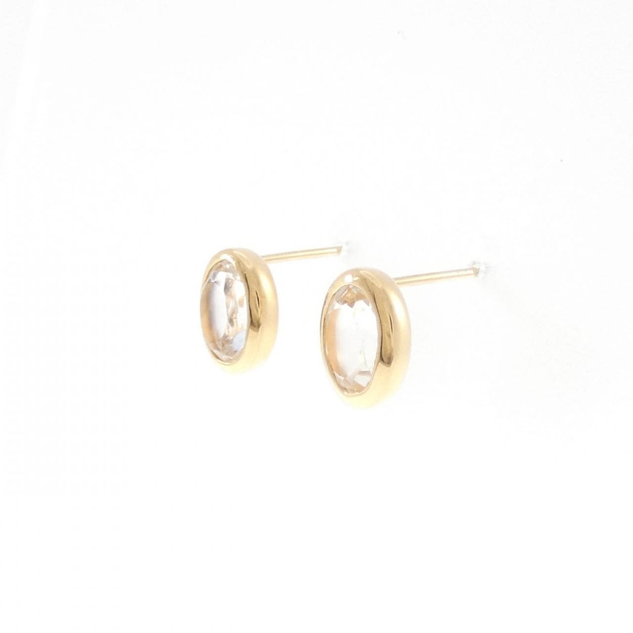 4゜C ロッククリスタル ピアス