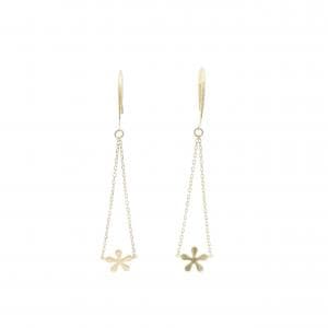 K10YG フラワー ピアス