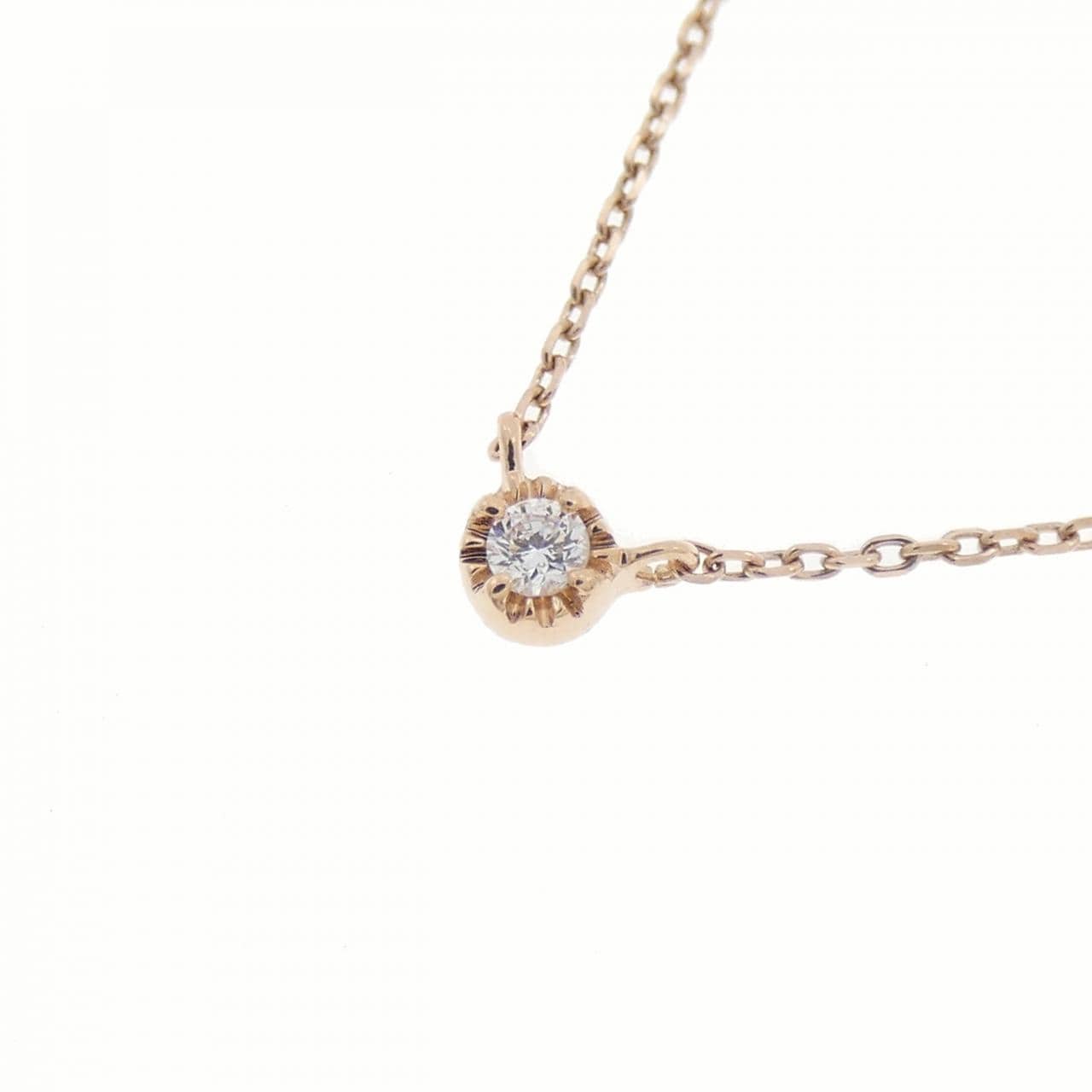 エテ ダイヤモンド ネックレス 0.02CT