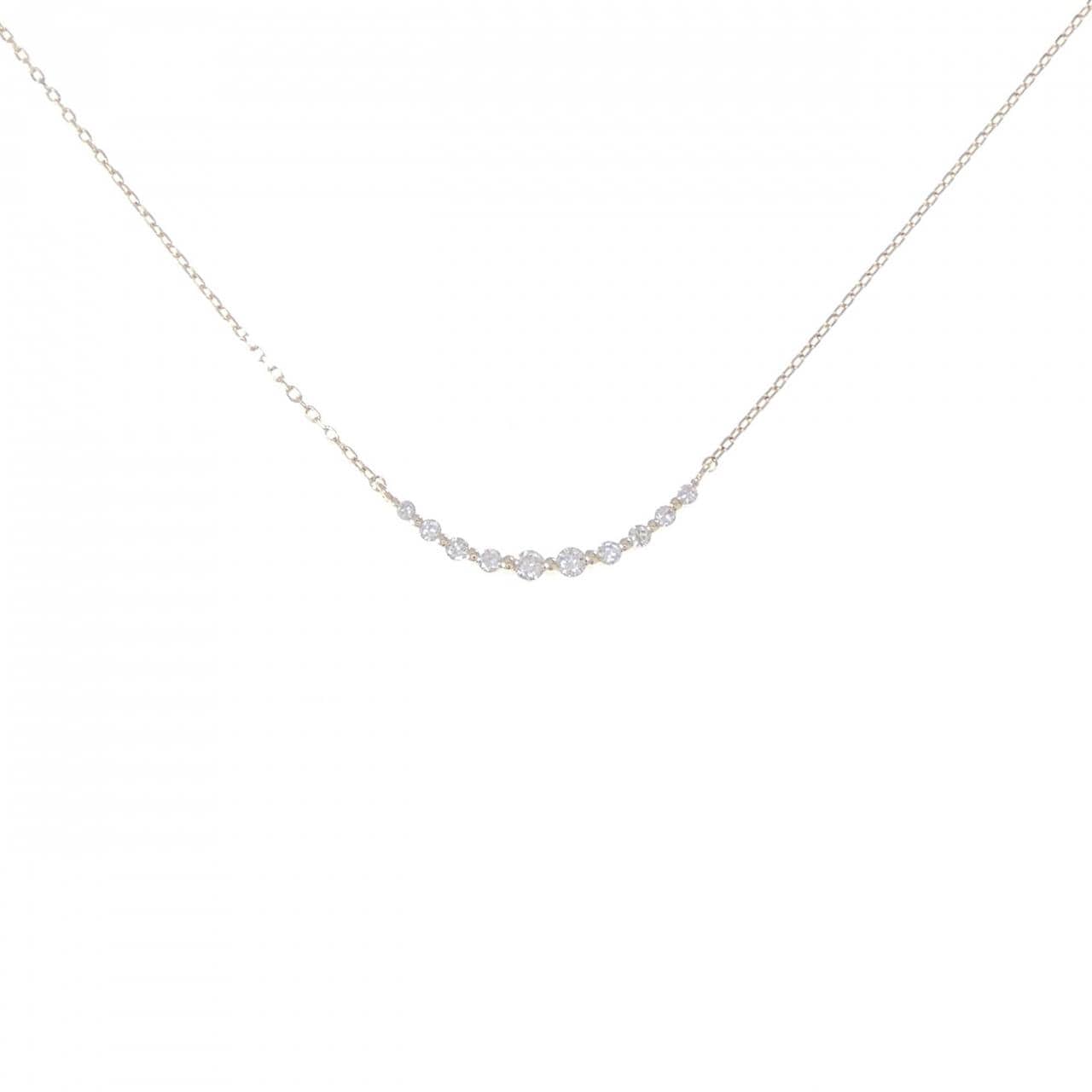 K10YG ダイヤモンド ネックレス