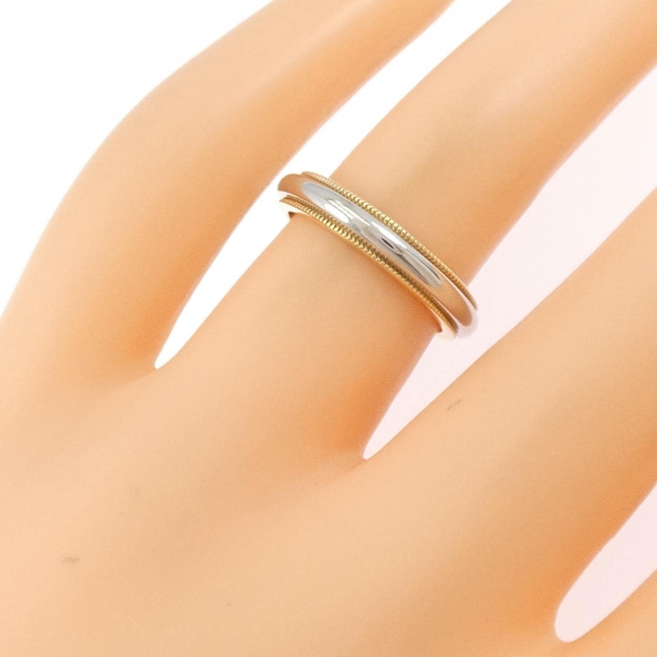 ティファニー ミルグレイン リング