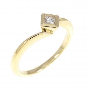 K18YG ダイヤモンド リング 0.11CT