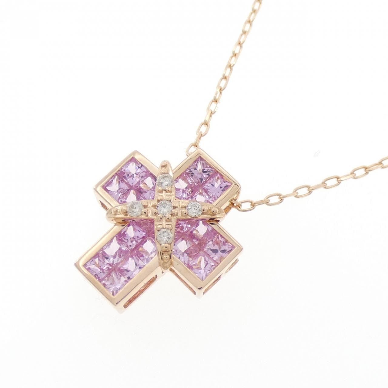 ジーエスティービー サファイヤ ネックレス