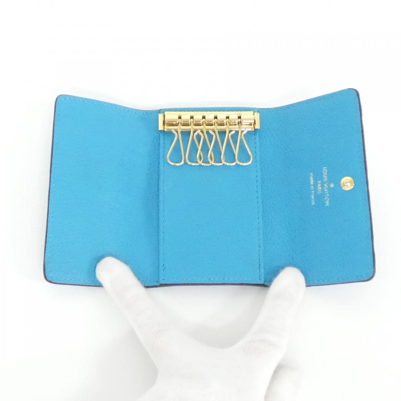 LOUIS VUITTON Monogram Empreinte Multicles M81566 鑰匙包