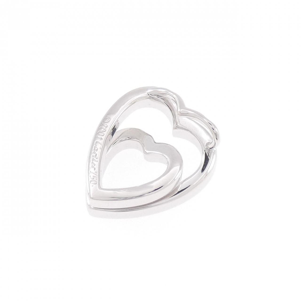 カルティエ インターレースハート ペンダント