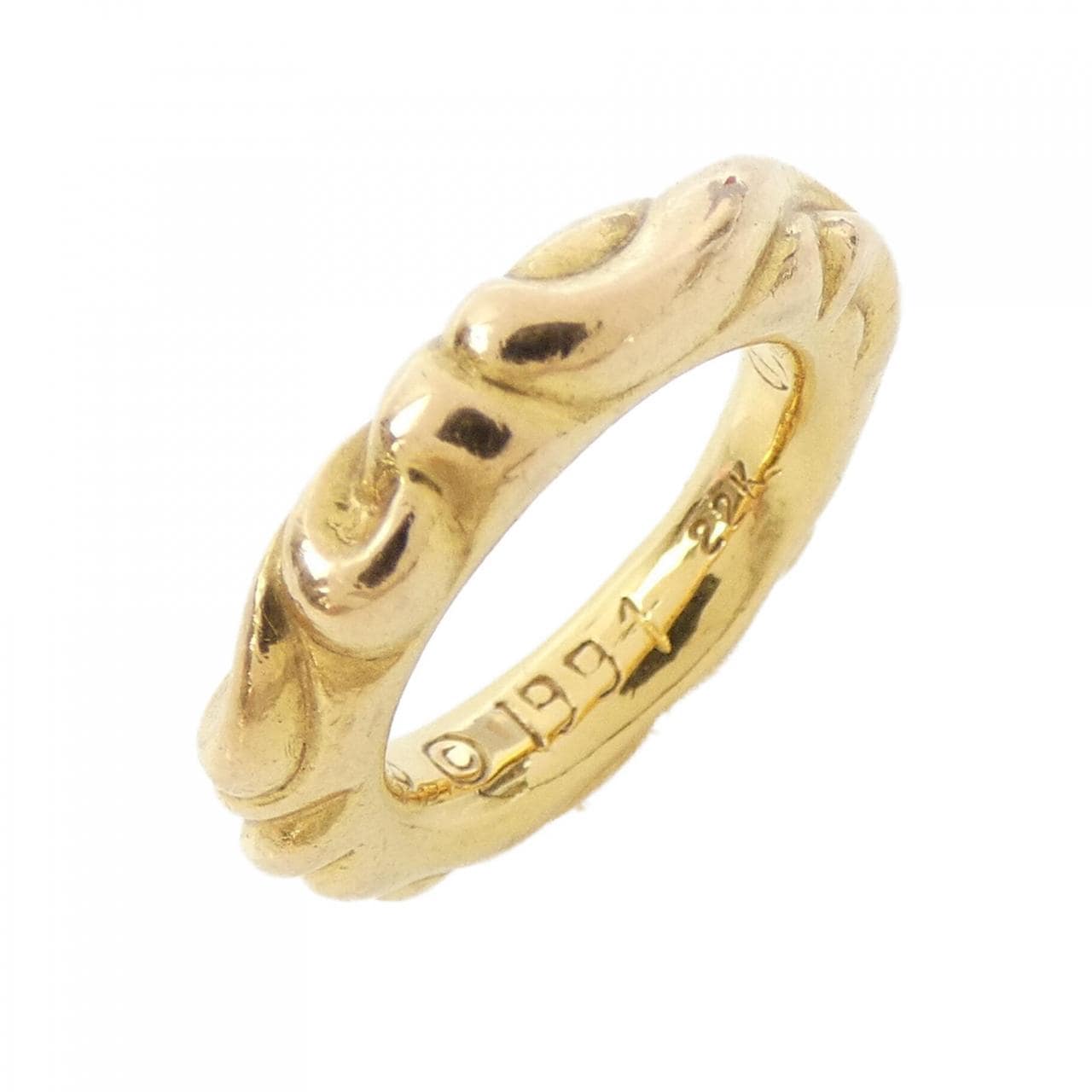 クロムハーツ CHROME HEARTS SCROLL BAND 2373 304 3500 RING