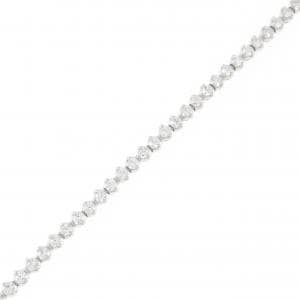 K18WG ダイヤモンド ブレスレット 1.06CT