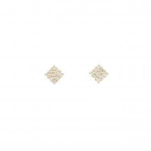 K18YG ダイヤモンド ピアス 0.18CT