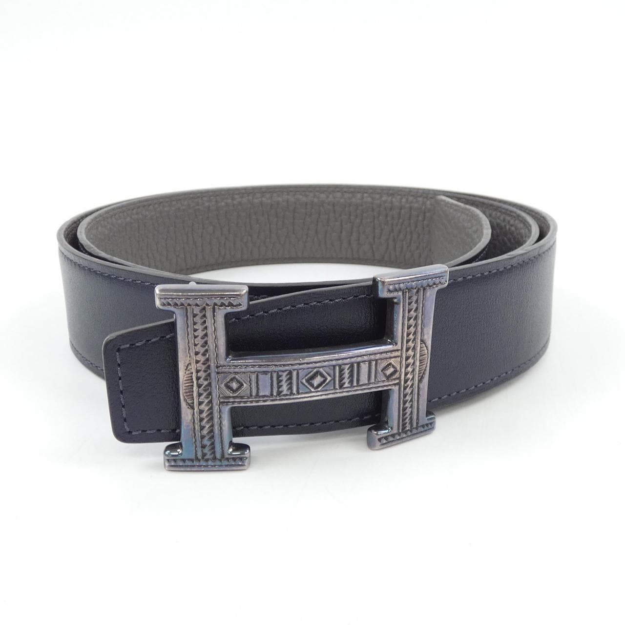 エルメス HERMES H トゥアレグ 32mm リバーシブル BELT