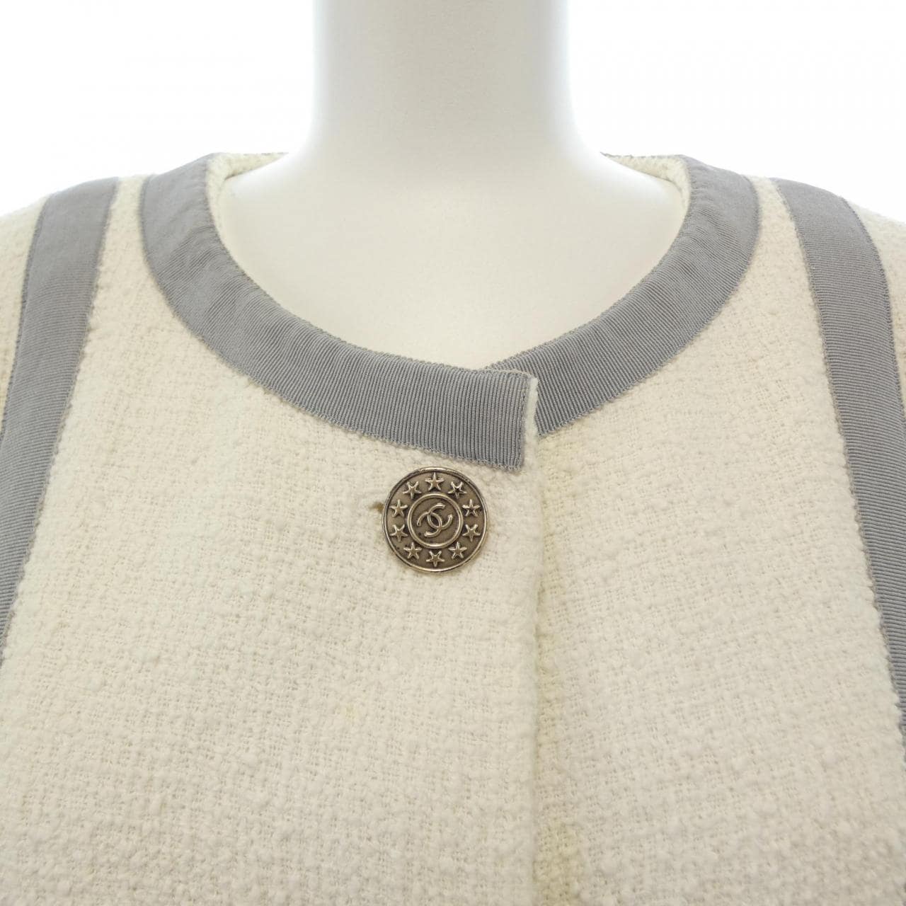 シャネル CHANEL P45580V31742 ノーカラージャケット