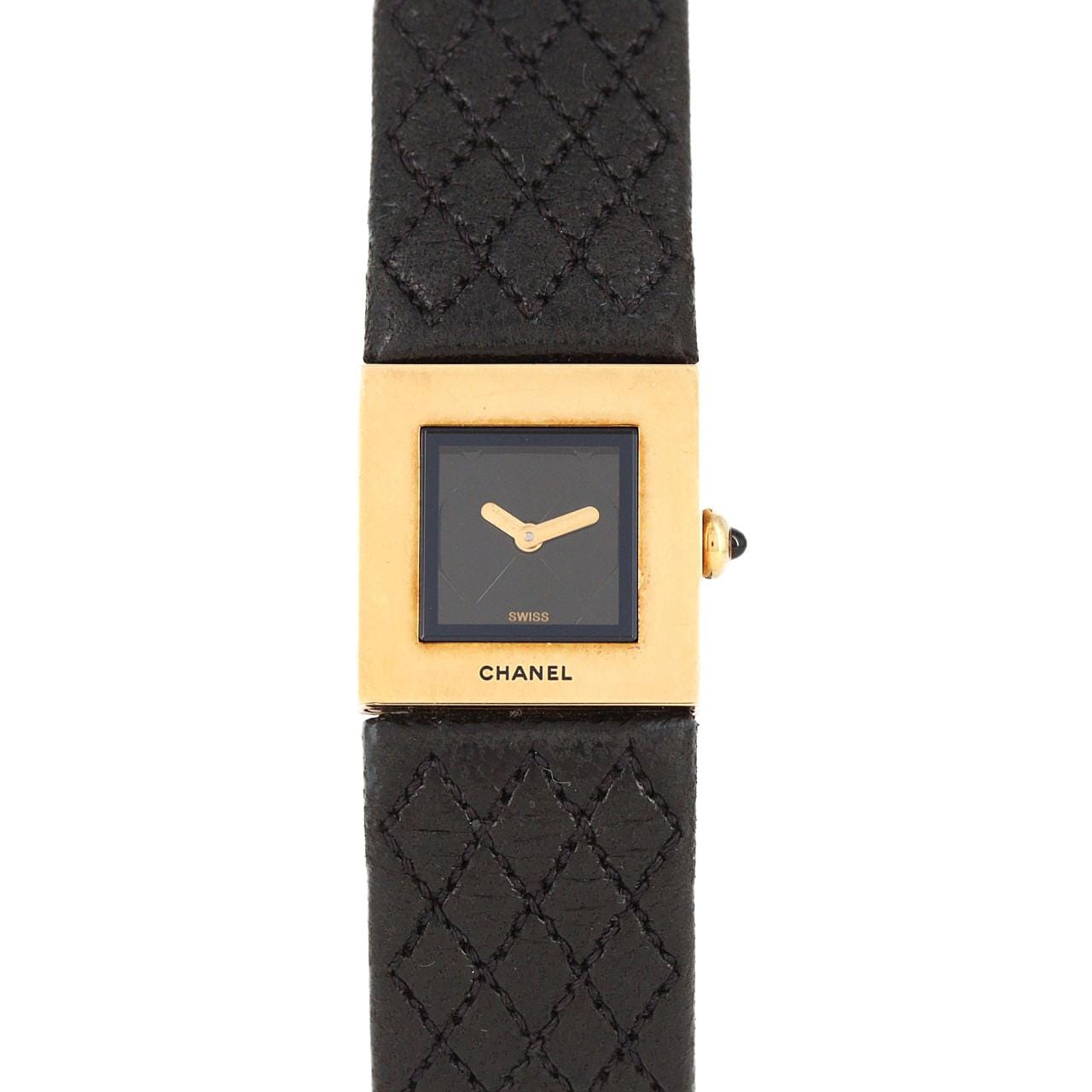 【ノーメンテナンス特価】シャネル マトラッセ YG H0109 YG クォーツ