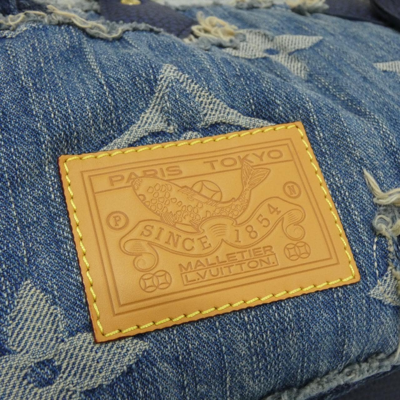 ルイヴィトン デニム ポロ ランドスケープ スピーディ バンドリエール 25cm M15276 バッグ