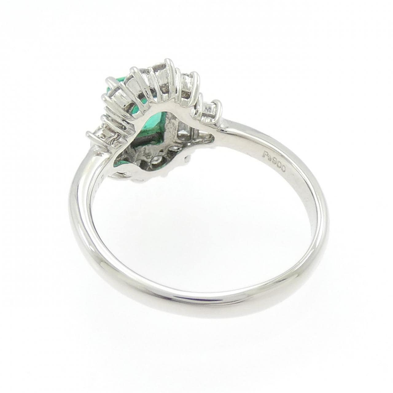 PT900 エメラルド リング 1.077CT