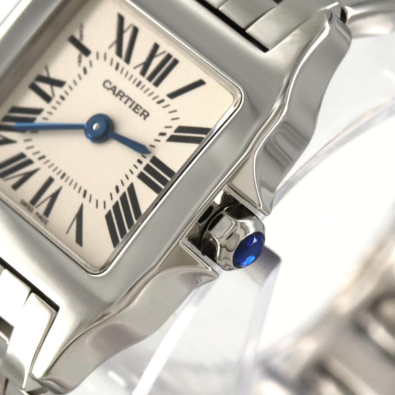 カルティエ サントスドゥモワゼルSM W25064Z5 SS クォーツ
