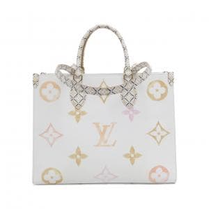 ルイヴィトン モノグラム フラワータイル(LVバイ ザ プール) オンザゴー MM M22975 バッグ