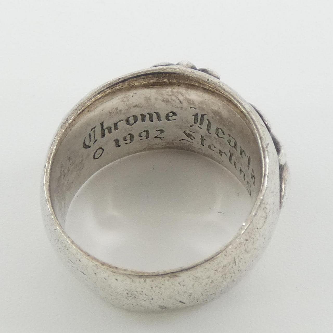 クロムハーツ CHROME HEARTS FLORAL CROSS 2356 304 0500 RING