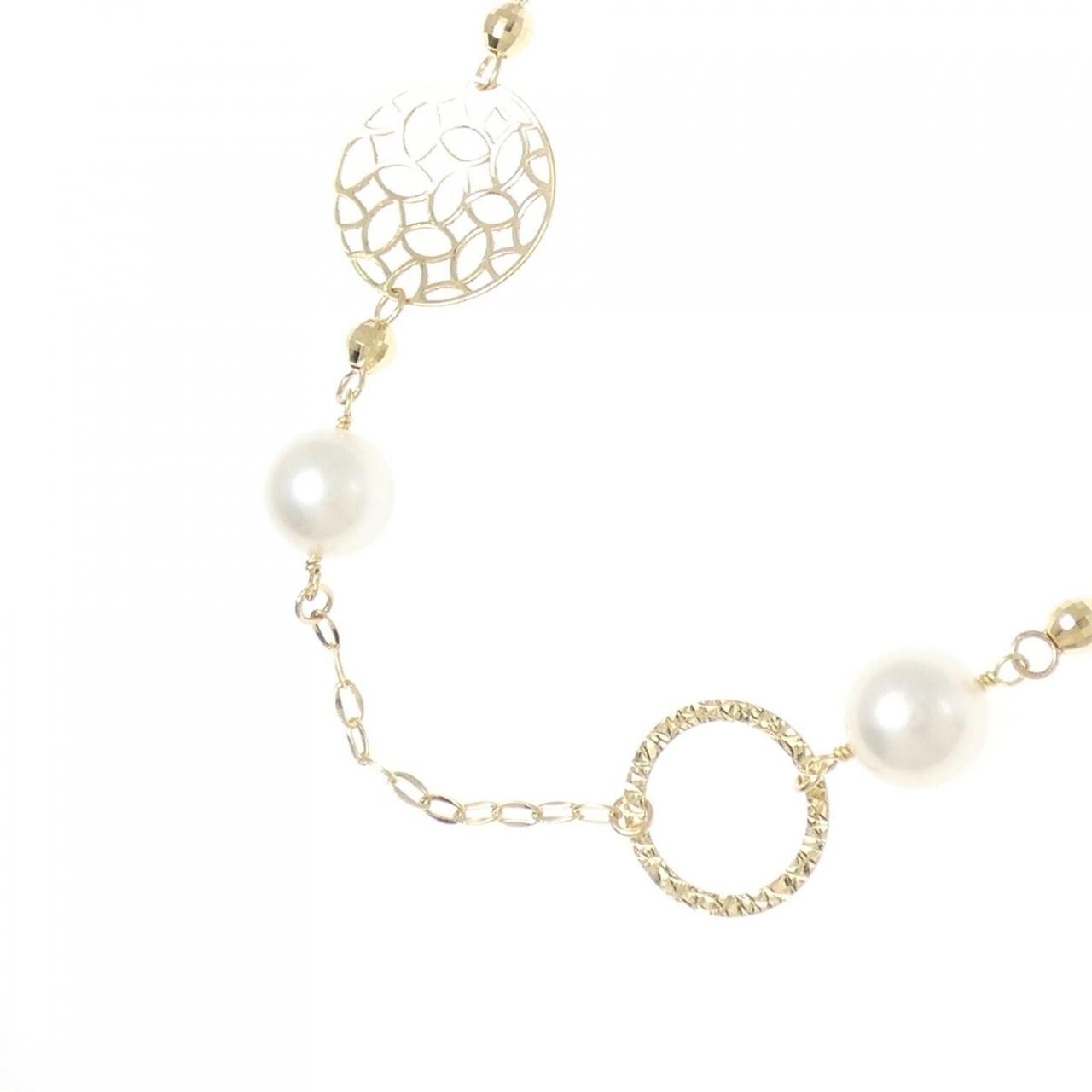 K18YG アコヤパール ネックレス