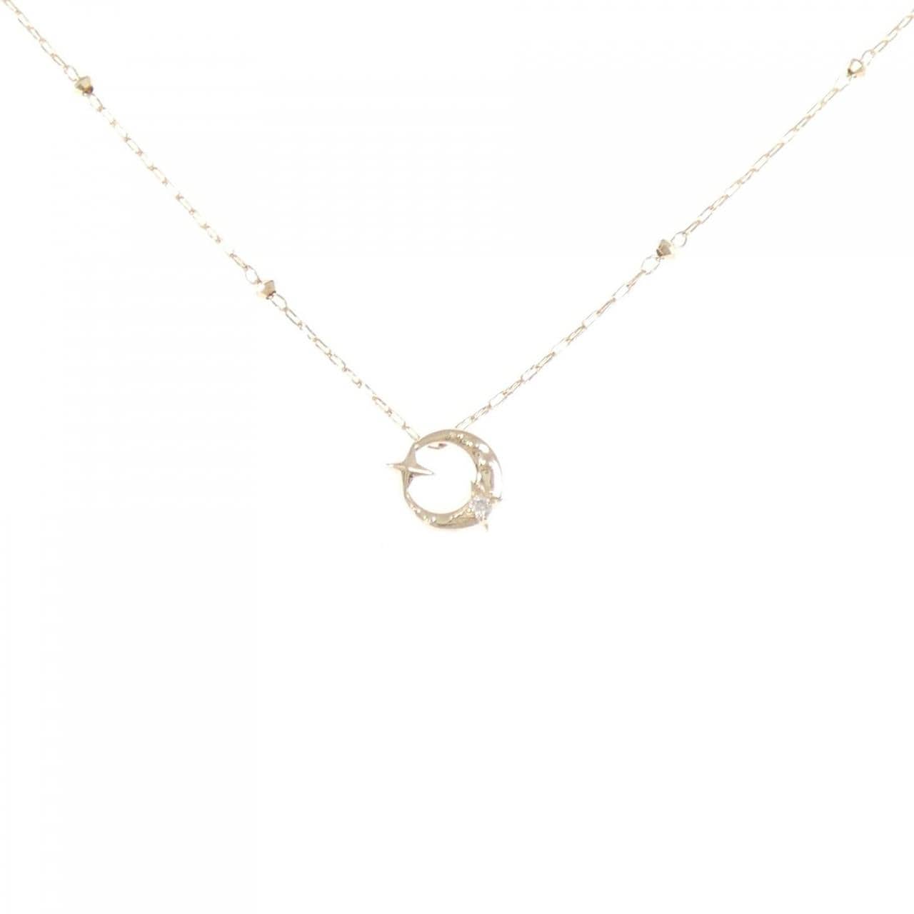 K10YG ダイヤモンド ネックレス