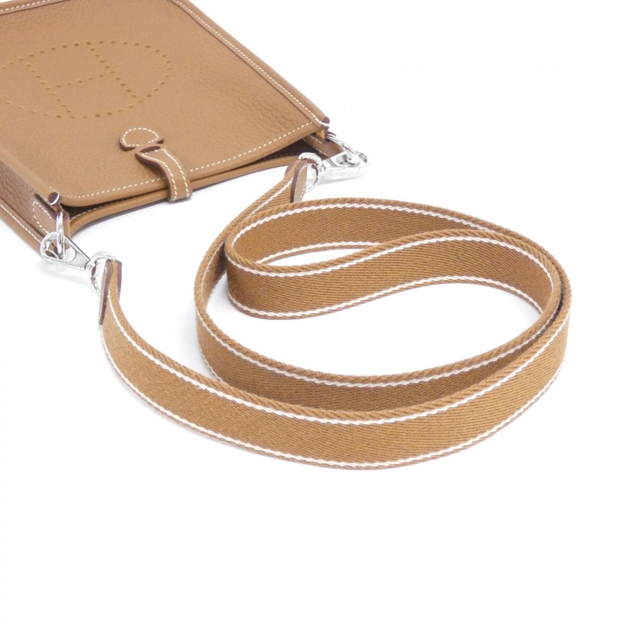 HERMES Sellier 雙色 Evelyn Amazon 16cm 單肩包 087230CK