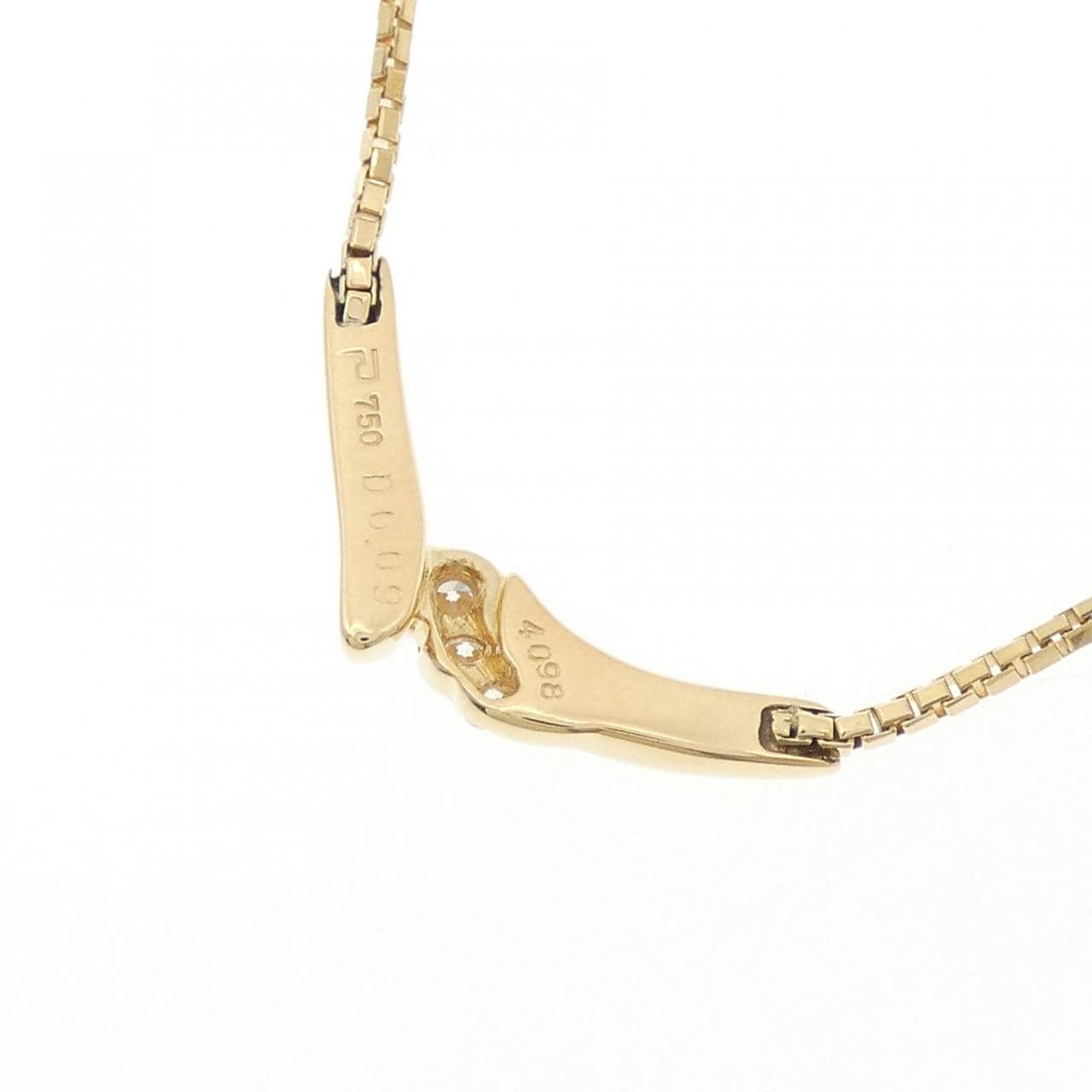 ポーラ ダイヤモンド ネックレス 0.09CT