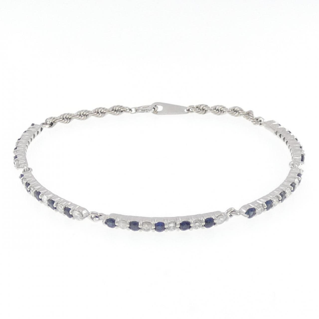 PT900/PT850 サファイヤ ブレスレット 1.28CT
