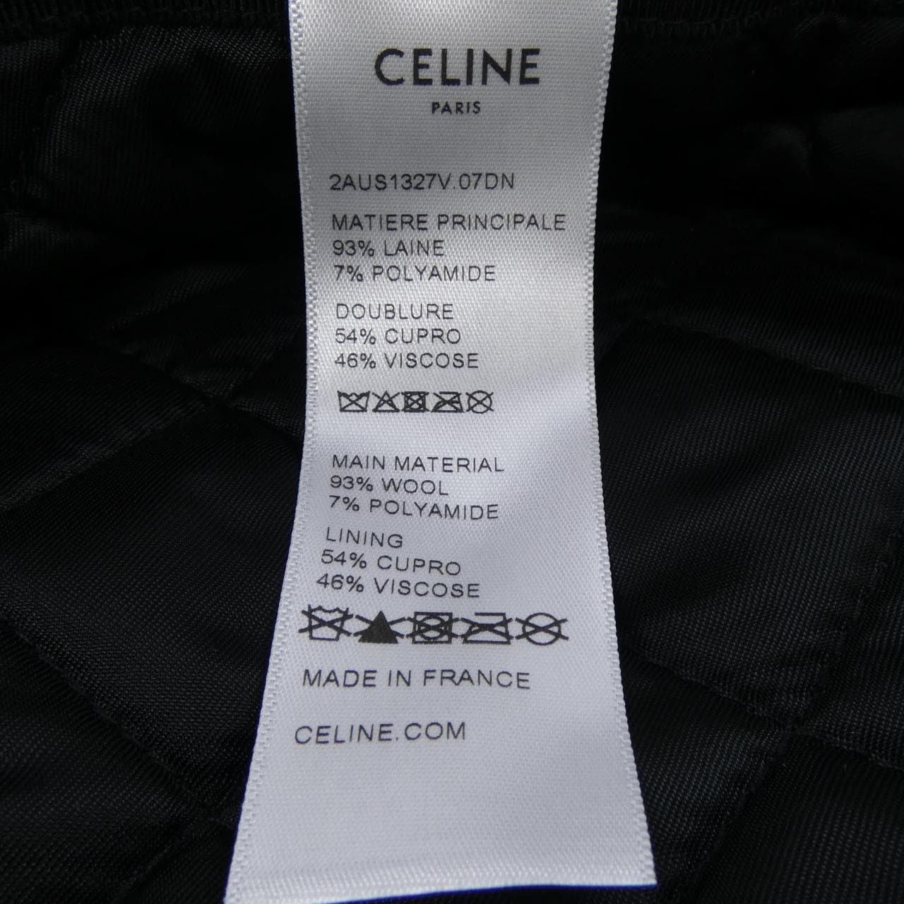 セリーヌ CELINE 2AUS1327V.07DN キャップ