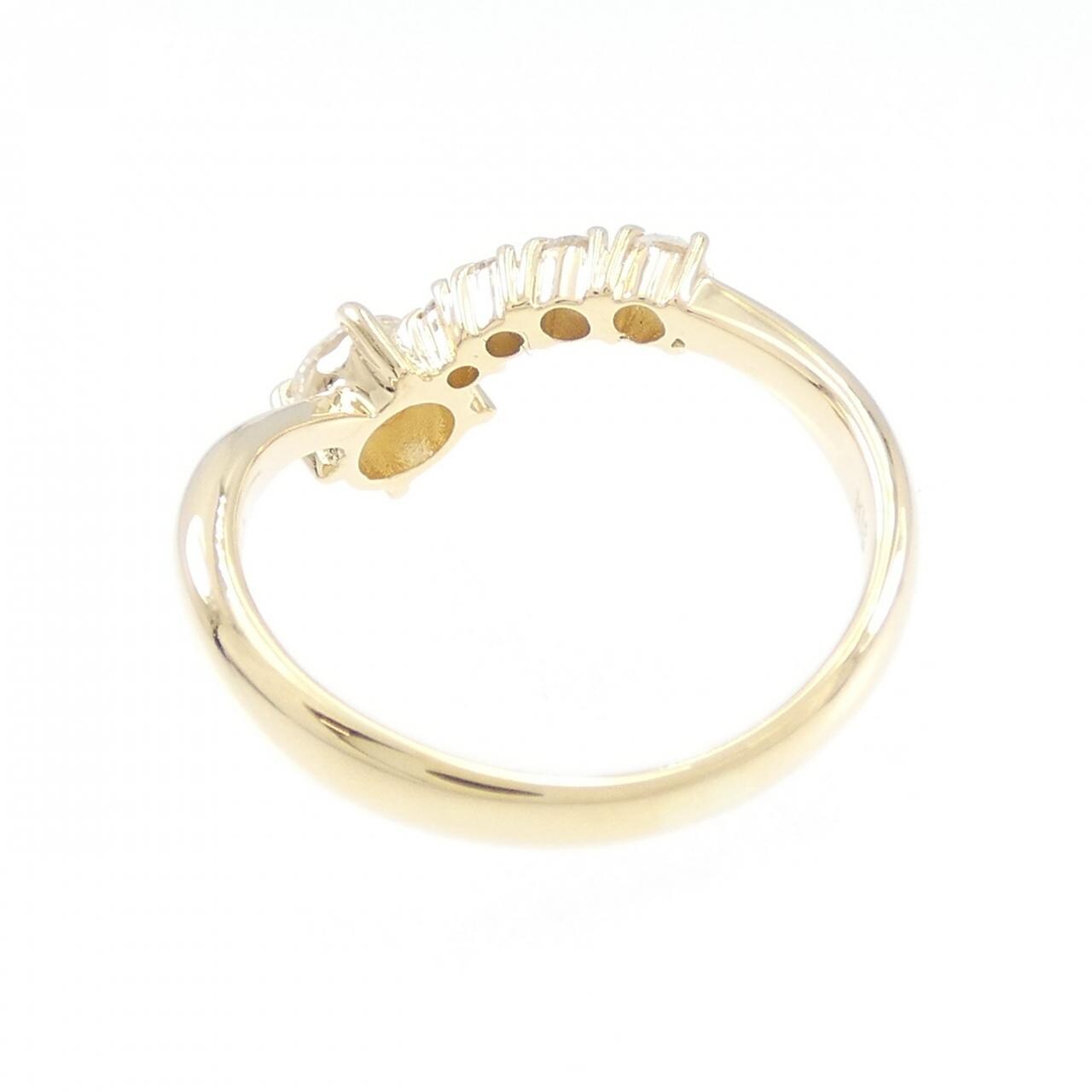 K18YG ダイヤモンド リング 0.30CT