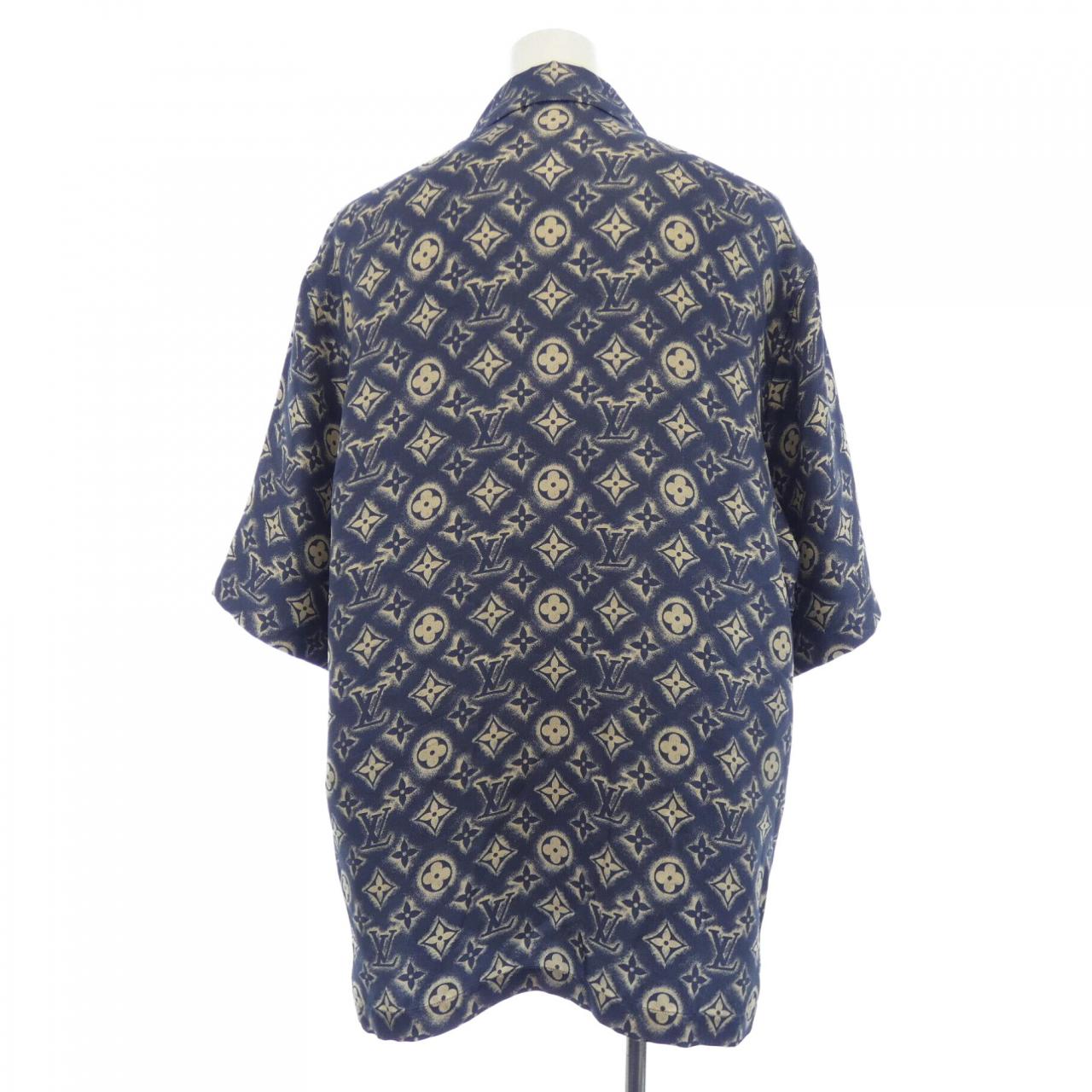 ルイヴィトン LOUIS VUITTON モノグラムシルクショーツショートスリーブシャツ HPS34WZ49 S/Sシャツ