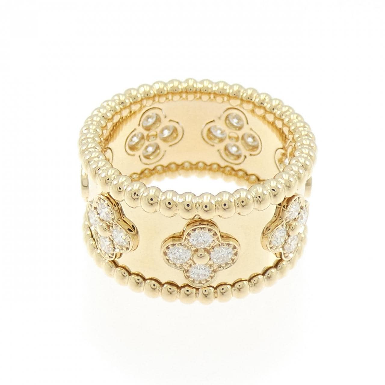 ヴァンクリーフ&アーペル ペルレ クローバー ミディアム リング