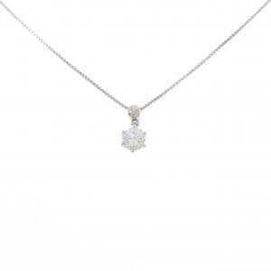 PT/PT850 ダイヤモンド ネックレス 0.310CT F SI2 Good