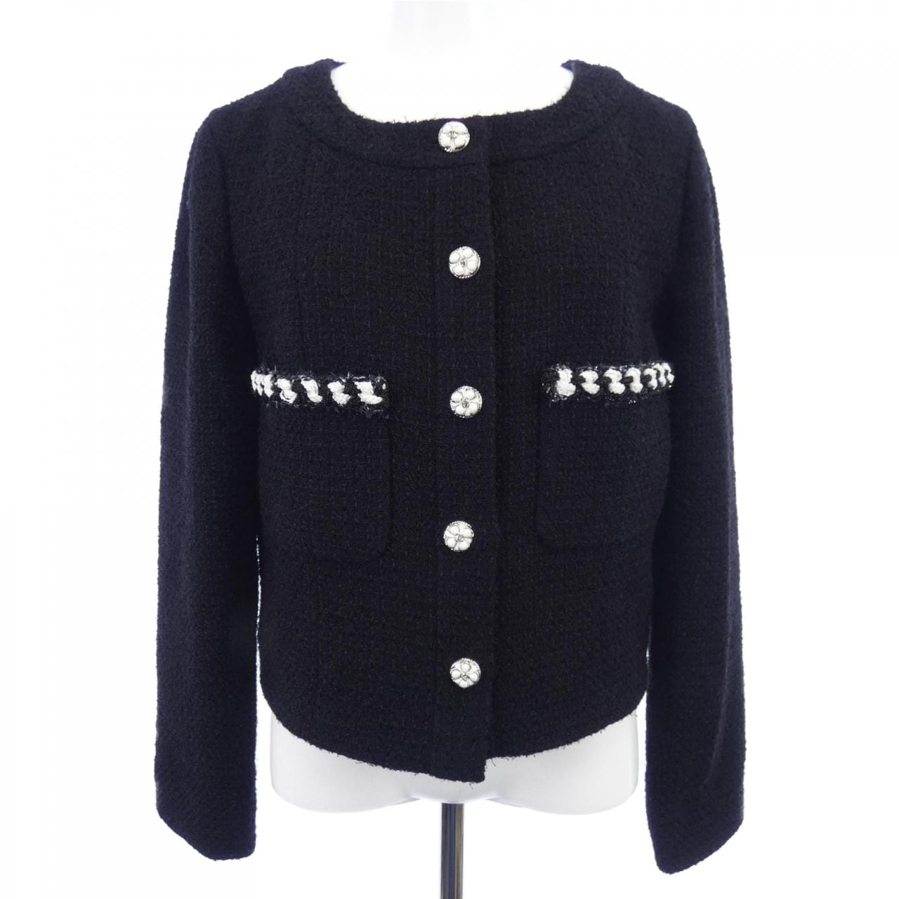 シャネル CHANEL P76730V19676 ノーカラージャケット