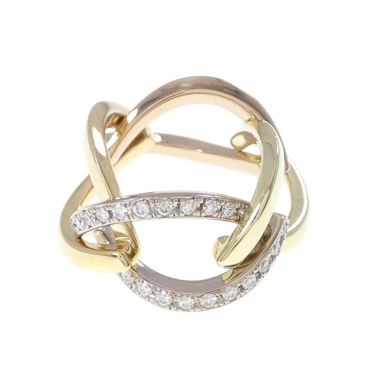 ミキモト ダイヤモンド リング 0.19CT