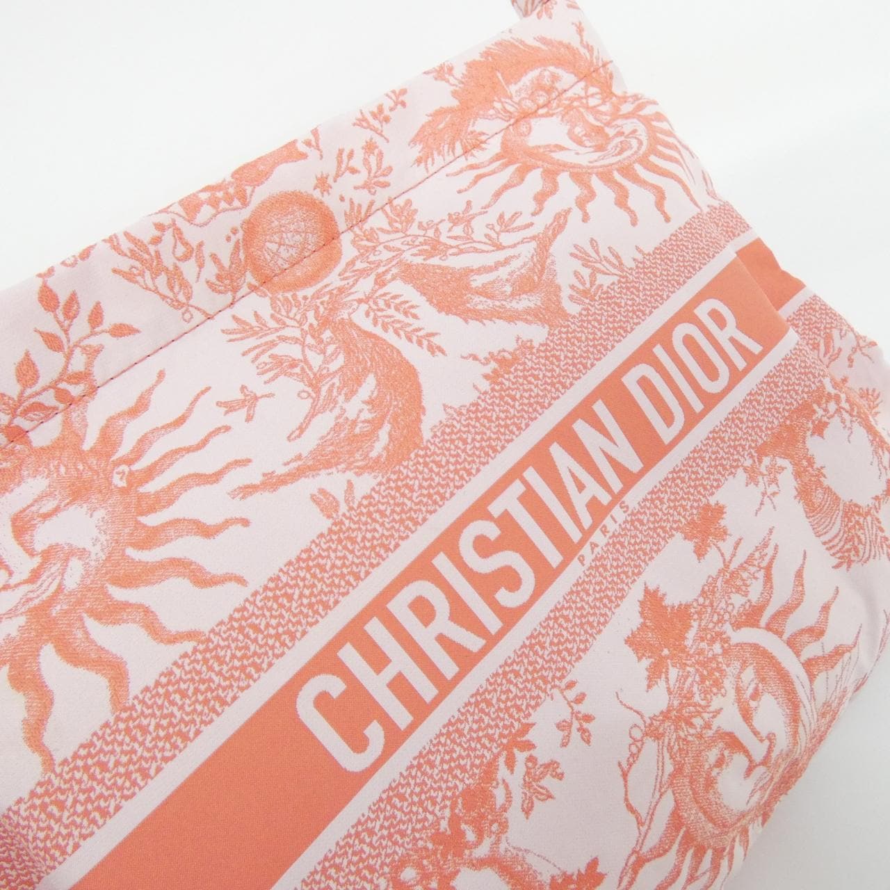 クリスチャンディオール TOILE DE JOUY SOLEIL ディオール トラベル ジップ ポーチ S5440ONJA ポーチ