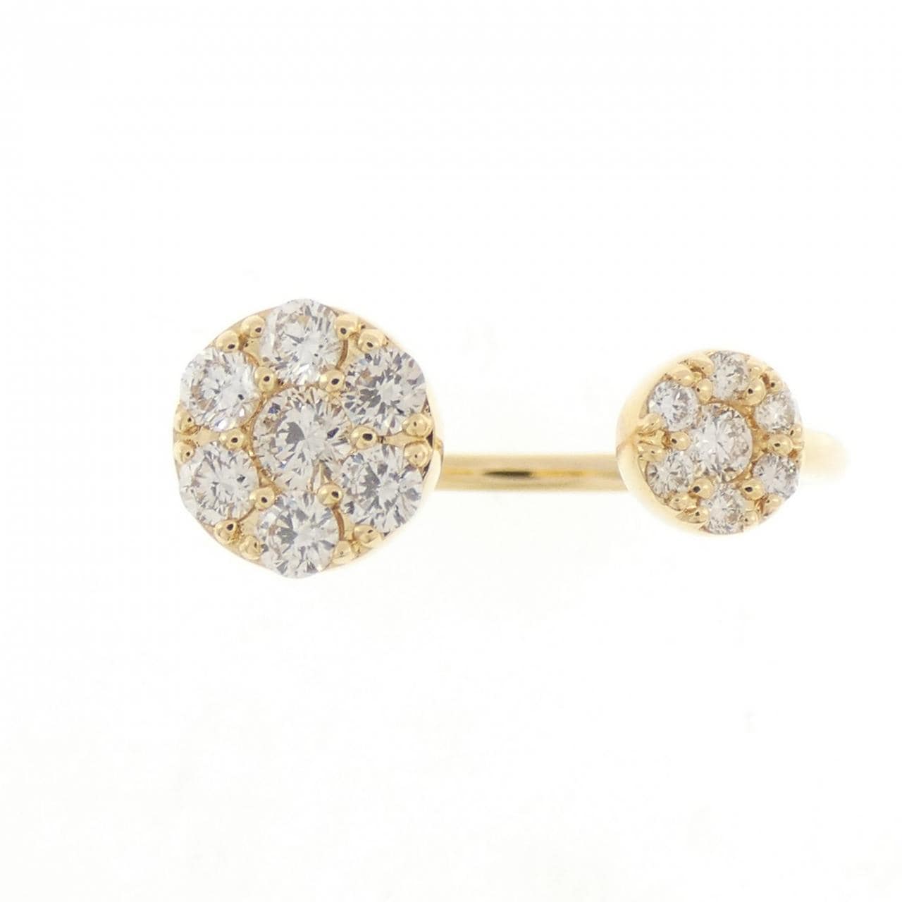 K18YG ダイヤモンド リング 0.45CT