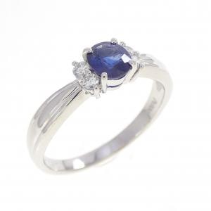 PT900 サファイヤ リング 0.46CT
