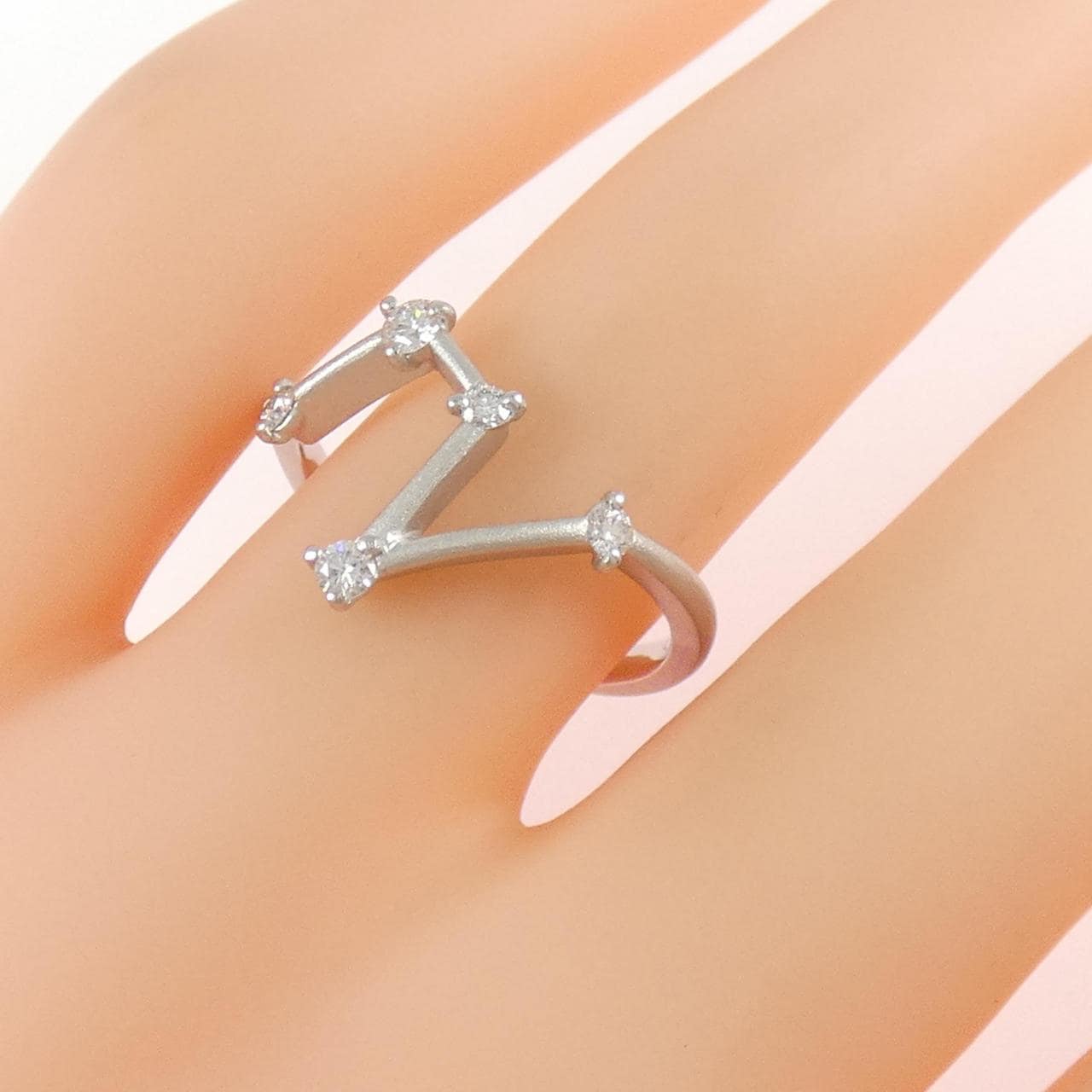PT900 ダイヤモンド リング 0.17CT