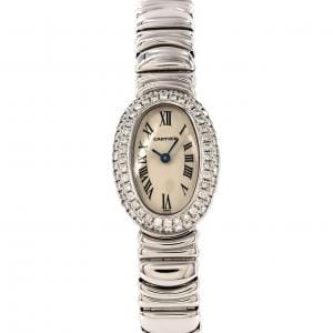 カルティエ ミニベニュワール WG/2D WB5095L2 WG クォーツ