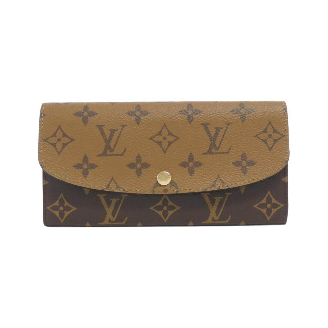 LOUIS VUITTON Monogram Reverse Portefeuille Emily M82157 皮夾