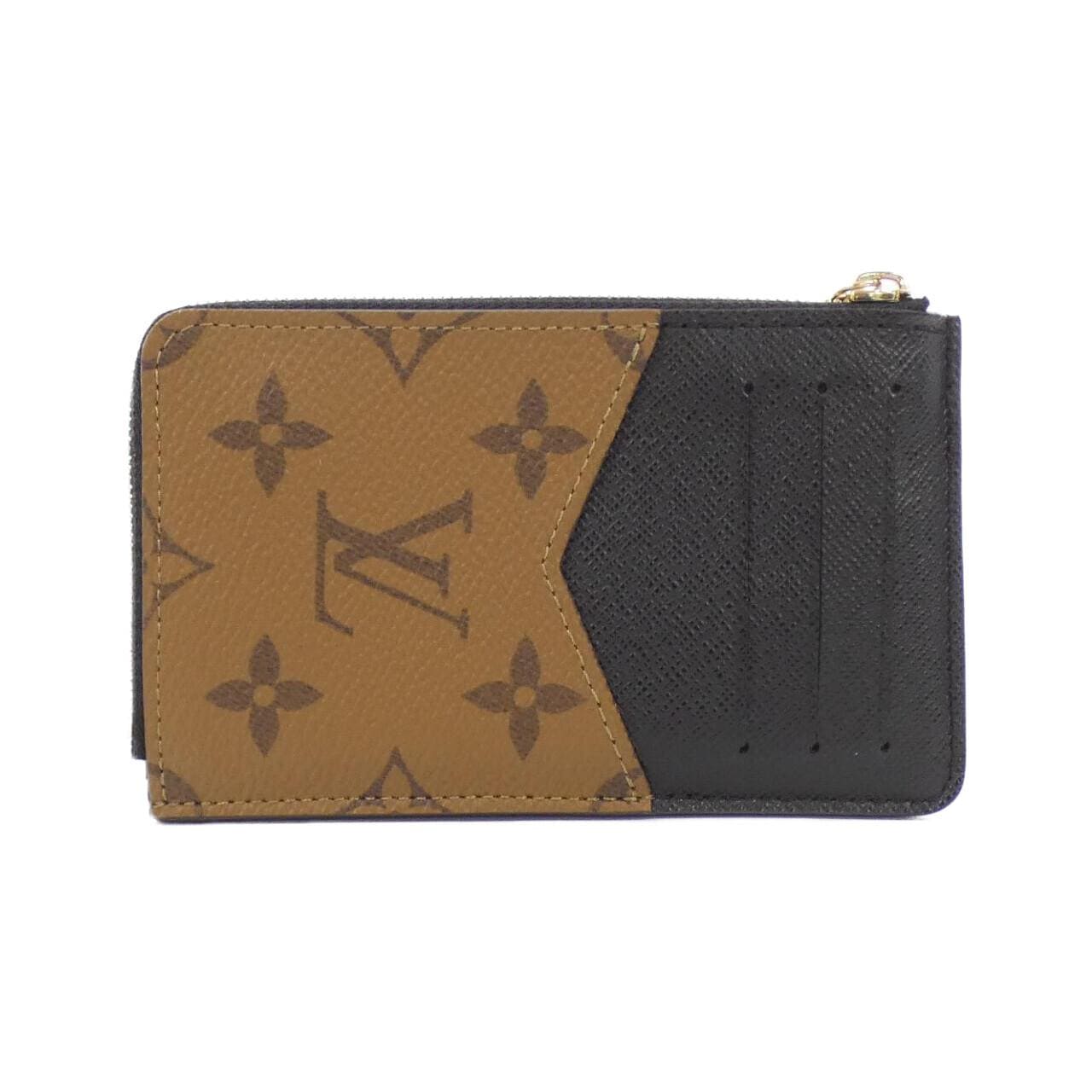 LOUIS VUITTON Monogram Reverse Porto Cult Recto Verso M81303 Coin &amp; Card Case