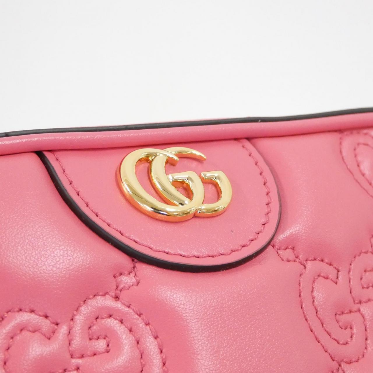 Pink gucci side discount bag