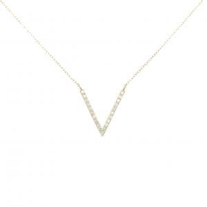 【新品】K18YG ダイヤモンド ネックレス 0.11CT