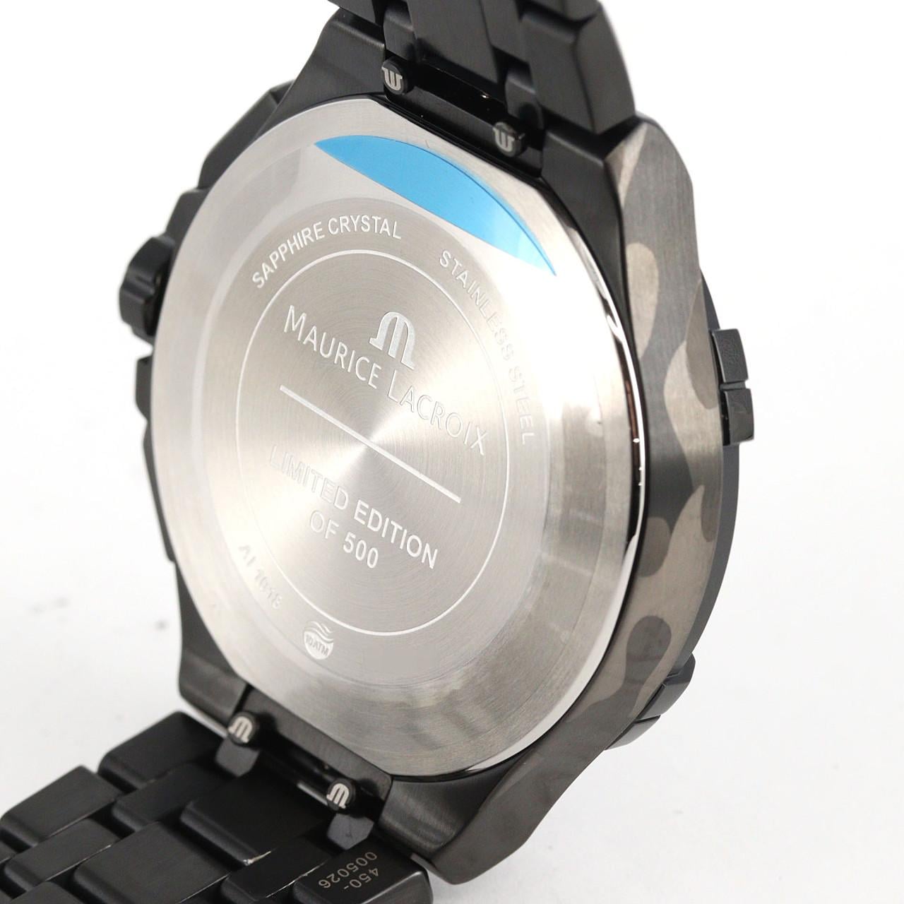 【新品】モーリス･ラクロア アイコンクロノグラフ LIMITED AI1018-PVB02-336-1 SS クォーツ