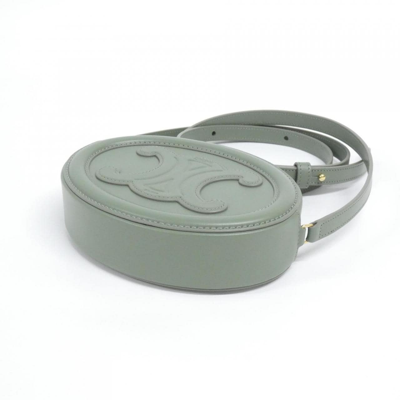 【新品】セリーヌ クロス ボディ オーバル パース 10I703DPQ ショルダーバッグ