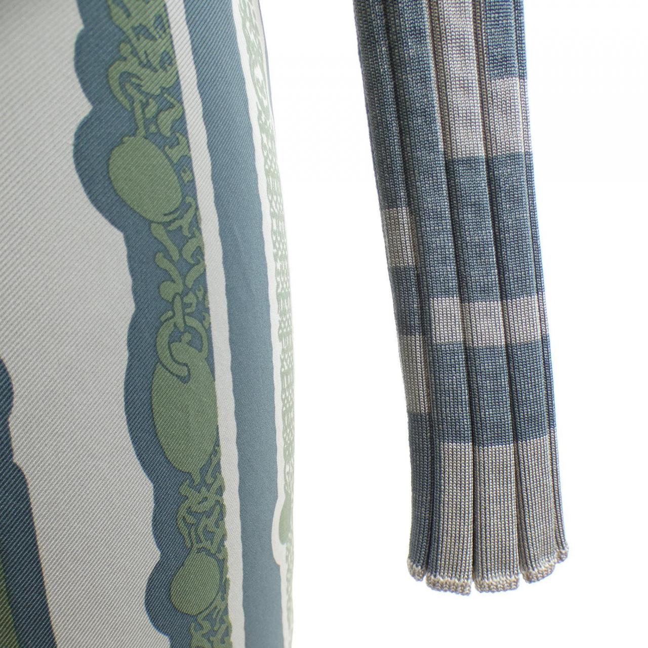 エルメス HERMES 2H2837D5 ツイルレーヌ ロングカーディガン