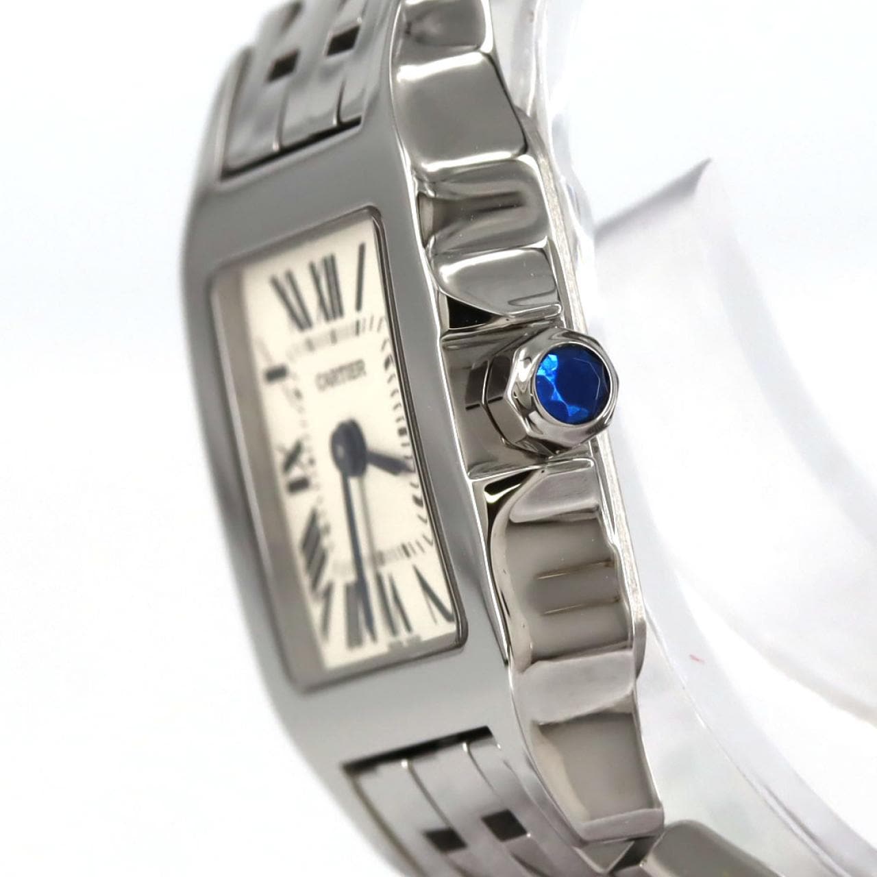 カルティエ サントスドゥモワゼルSM W25064Z5 SS クォーツ